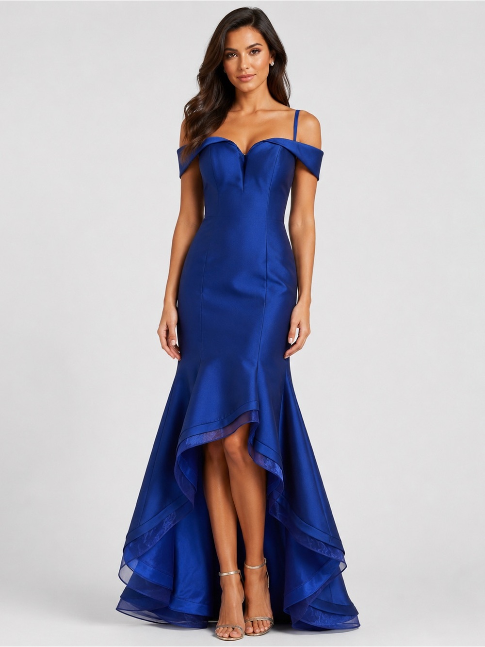 NWT Jovani Formal Evening Gown in Royal Blue ~ Size 2 | MSRP $850